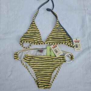 NWT Roxy Bikini Swimsuit Set Size M